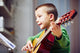 Little guitarist Wall Decal