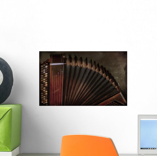 old accordion Wall Decal