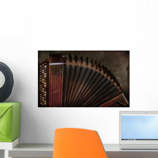 old accordion Wall Decal