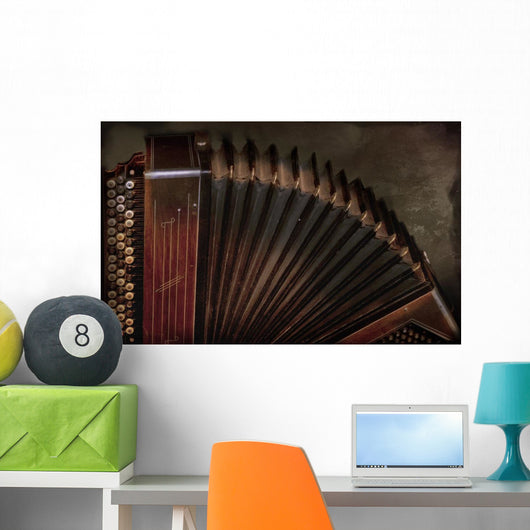 old accordion Wall Decal