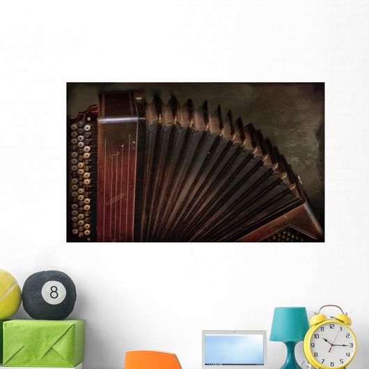 old accordion Wall Decal