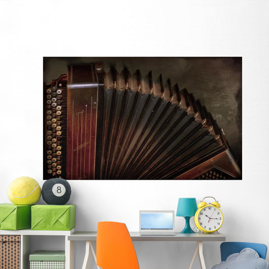 old accordion Wall Decal