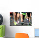 Disabled Marathon Runner Wall Decal