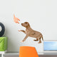 Puppy of pitbull gives a paw Wall Decal