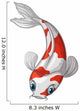 Koi Fish Wall Decal