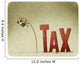 jump over a tax with a pole Wall Decal
