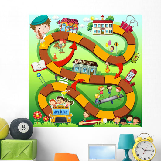 Board game Wall Decal