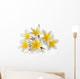 Frangipani Flower White 2 Wall Decal