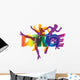 Disco Dancers Wall Decal