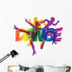 Disco Dancers Wall Decal