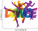 Disco Dancers Wall Decal