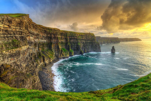 Cliffs of Moher at sunset, Co. Clare, Ireland Wall Decal