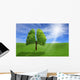 Tree in shape of lungs Wall Decal