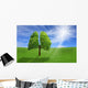 Tree in shape of lungs Wall Decal