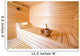 sauna Wall Decal