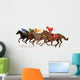 Racing Horses Wall Decal
