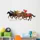 Racing Horses Wall Decal
