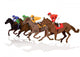 Racing Horses Wall Decal
