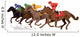 Racing Horses Wall Decal