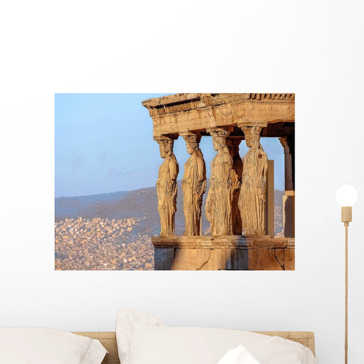Caryatides Acropolis Athens Wall Decal