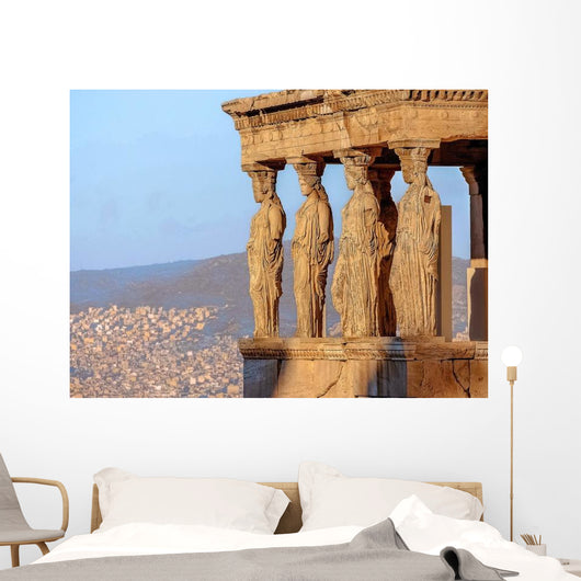 Caryatides Acropolis Athens Wall Decal