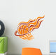 The image of a basketball ball Wall Decal