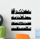 sports fans cheering Wall Decal