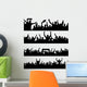 sports fans cheering Wall Decal