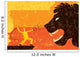 Lion Tamer Wall Decal