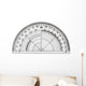 Protractor Wall Decal