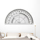Protractor Wall Decal