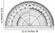 Protractor Wall Decal