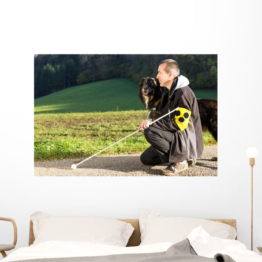 Blind Service Dog Wall Decal
