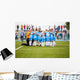 Football match for children. shout team, soccer game Wall Decal