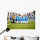Football match for children. shout team, soccer game Wall Decal