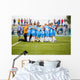 Football match for children. shout team, soccer game Wall Decal
