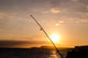 Fisherman Fishing Rod Silhouette Wall Decal