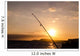 Fisherman Fishing Rod Silhouette Wall Decal