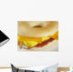 Bagel Breakfast Sandwich Wall Decal