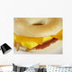 Bagel Breakfast Sandwich Wall Decal