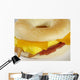Bagel Breakfast Sandwich Wall Decal