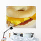 Bagel Breakfast Sandwich Wall Decal