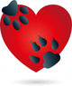 Logo Herz Katze Hund