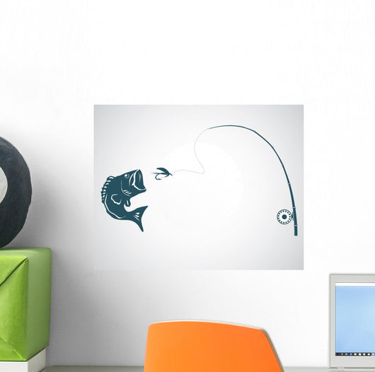 Fly fishing Wall Decal