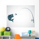 Fly fishing Wall Decal