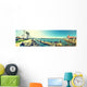 An ordinary sunny day in Long Beach LA Wall Decal