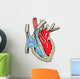 Human Heart Anatomy Wall Decal
