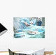 Surgical operation in action. View from the side assistant Wall Decal
