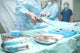 Surgical operation in action. View from the side assistant Wall Decal