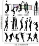 volleyball player Wall Decal